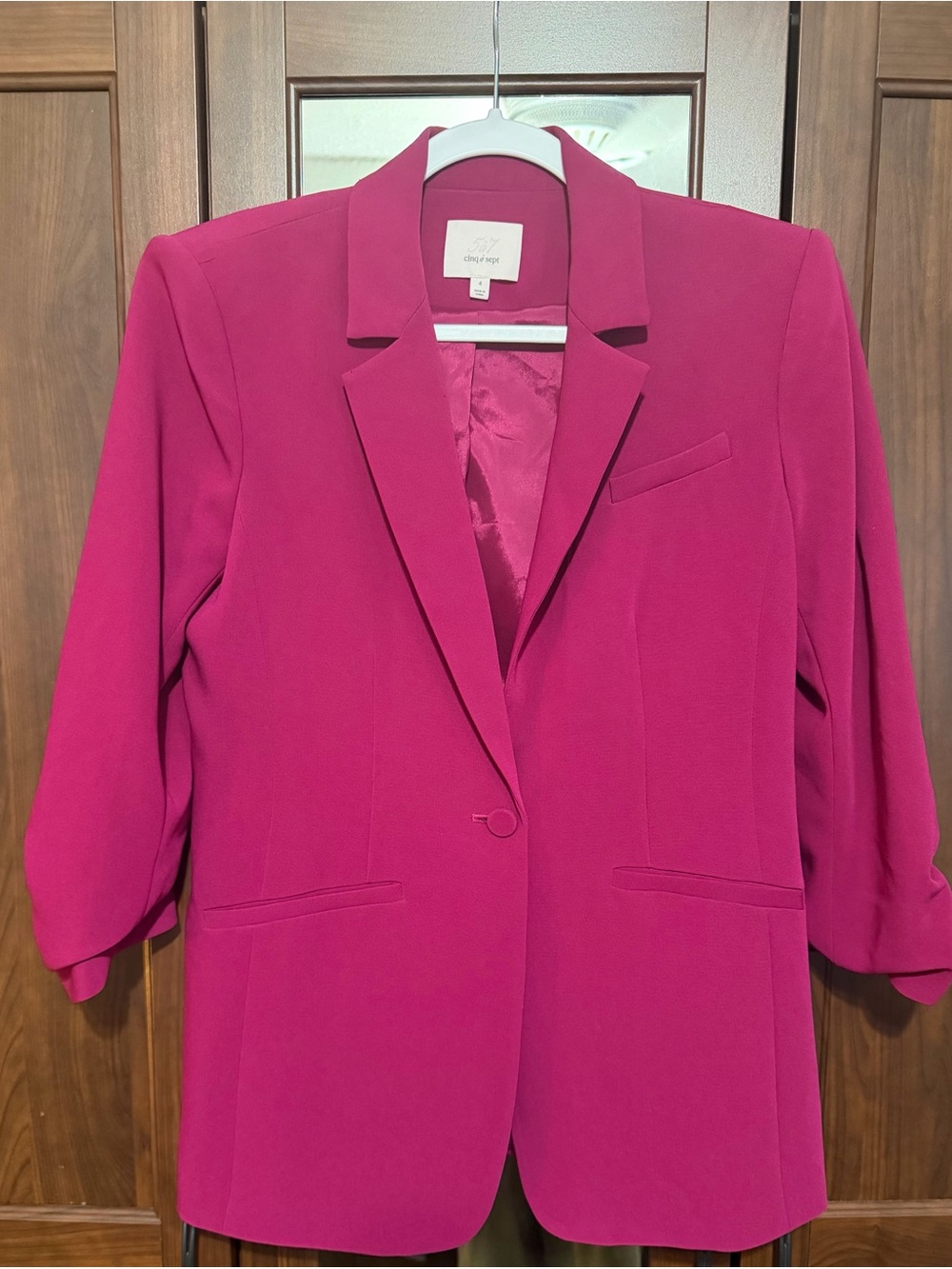Cinq A Sept Crepe Khloe Blazer 4